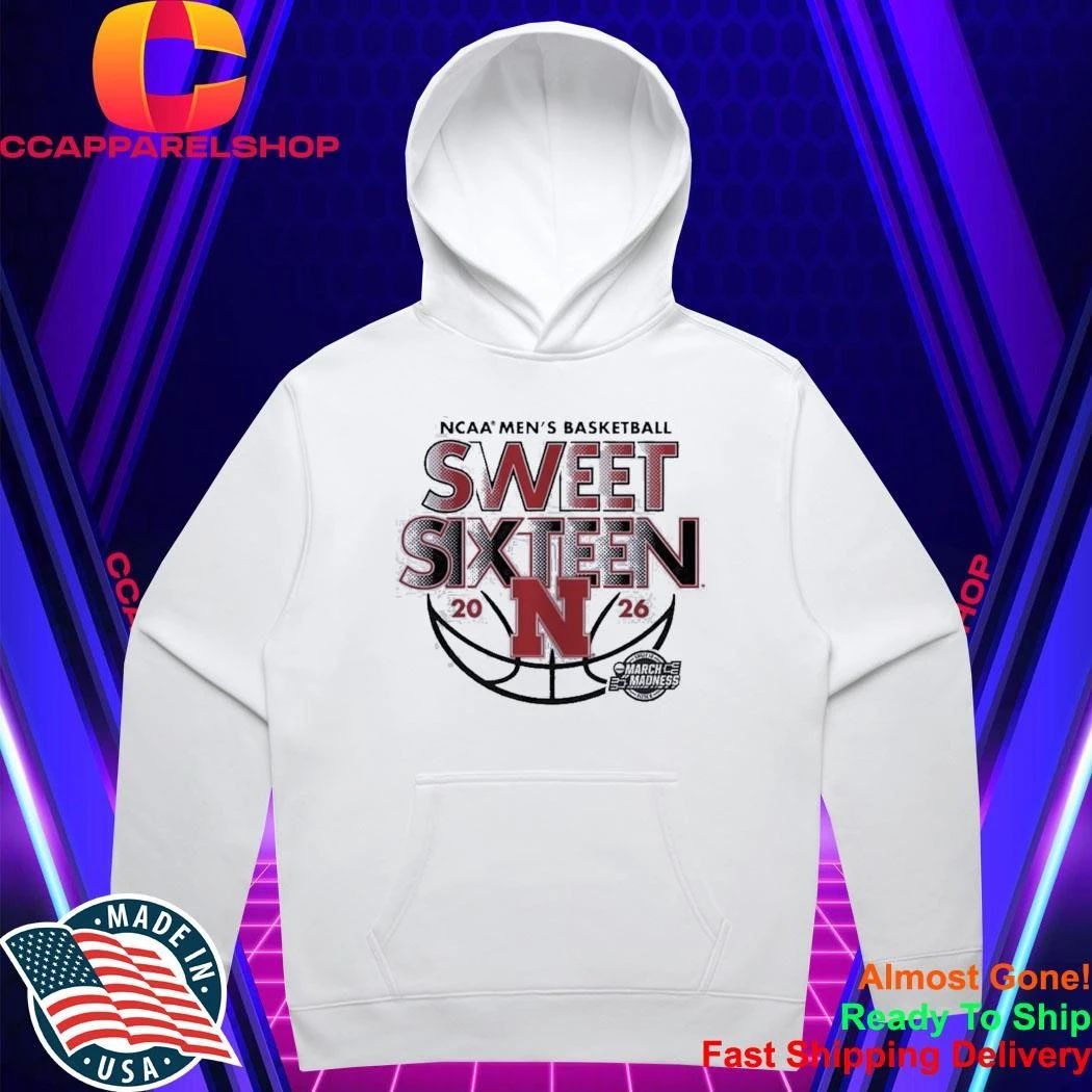 Nebraska Cornhuskers NCAA March Madness Sweet Sixteen 2026 Basketball Team Shirt