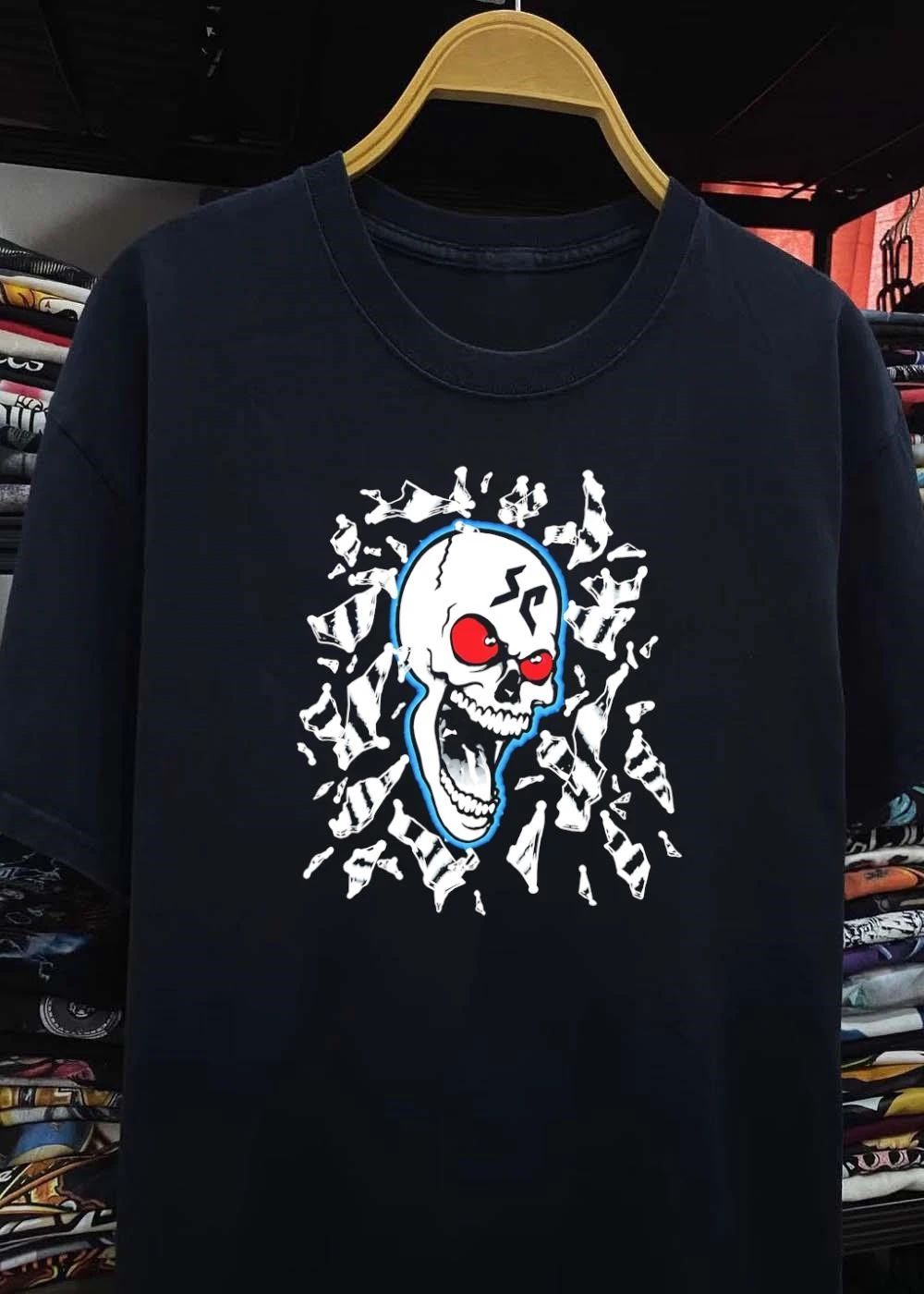 SC Skull Breaking Glass T-Shirt