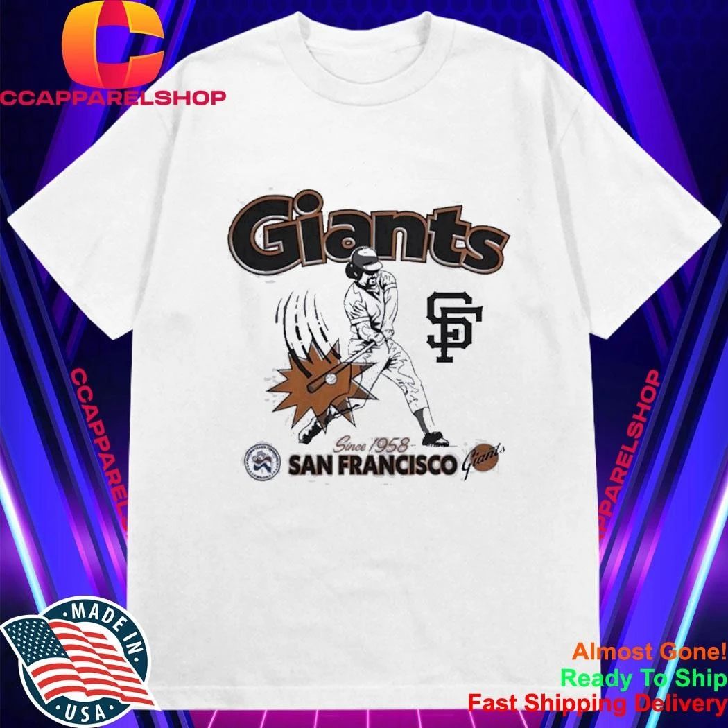 San Francisco Giants Since 1958 National League Centennial Baseball Shirt