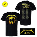 Metallica Pop-up Shop M72 European World Tour 2026 Seasons Two Sided Shirt