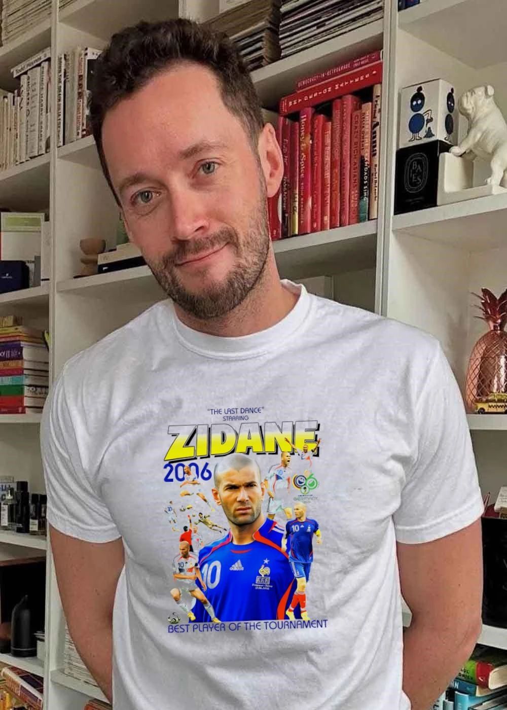 Zidane The Last Dance Best Player of the Tournament France Football T-Shirt