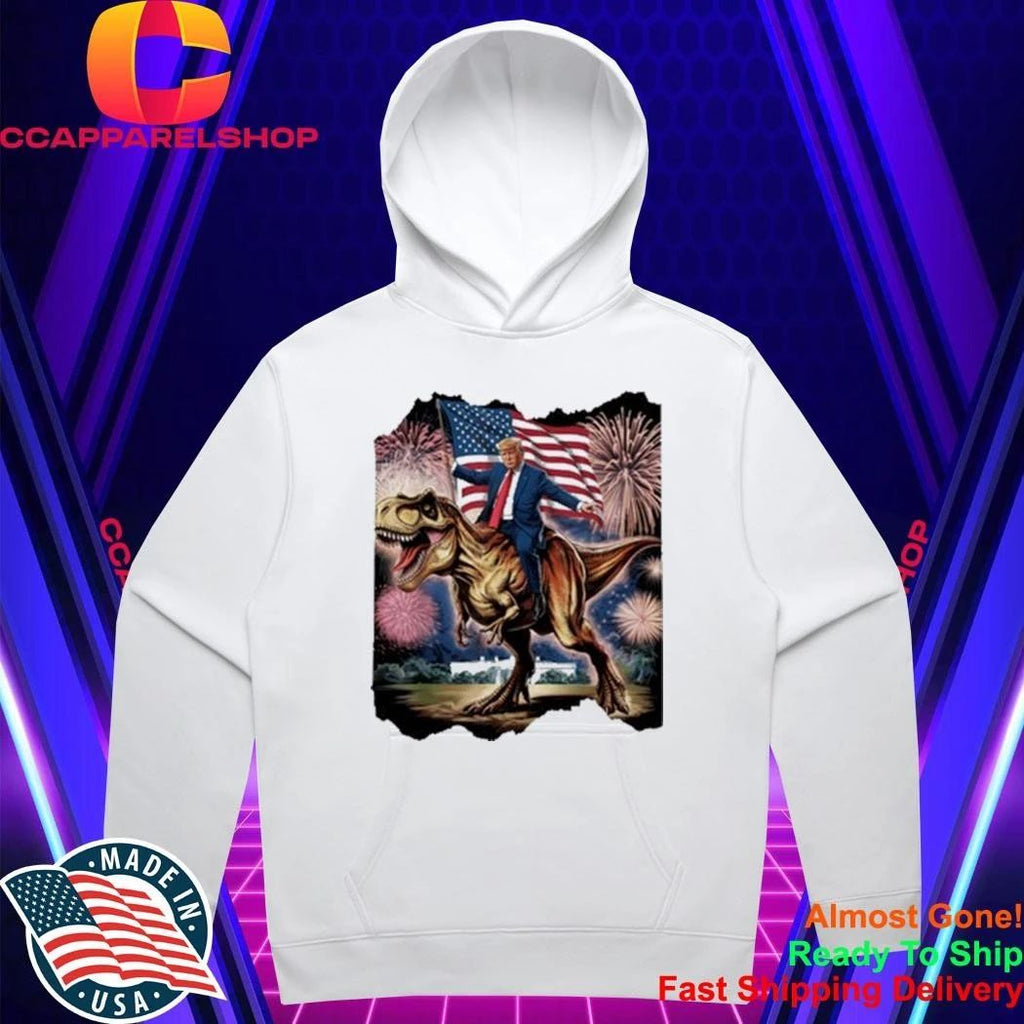 Whale psychiatrist trump t rex dinosaur america president shirt