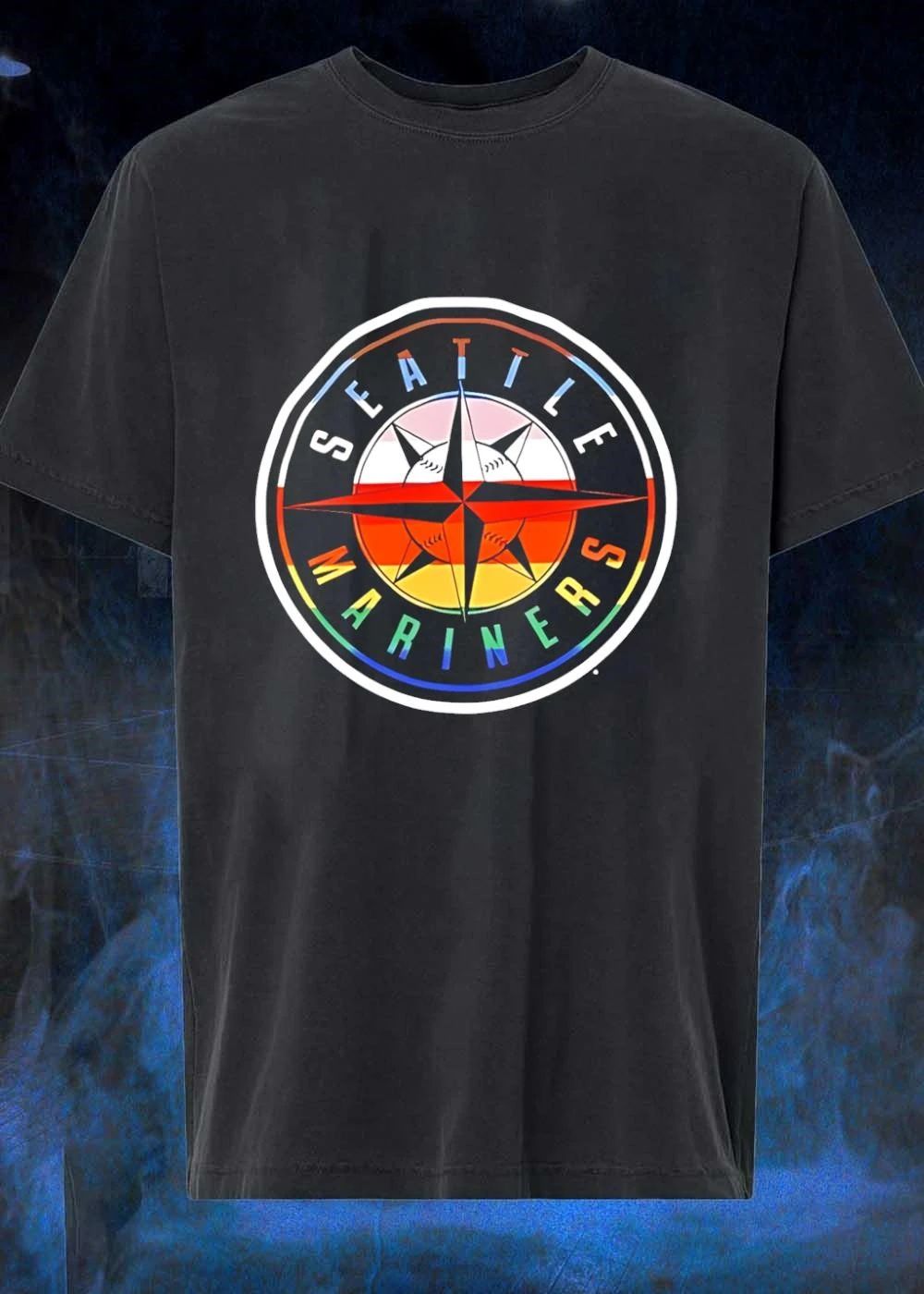 Seattle Mariners Compass Rose Baseball Logo shirt