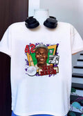 Jackie Robinson 42 Topps 75 Dodgers baseball player shirt