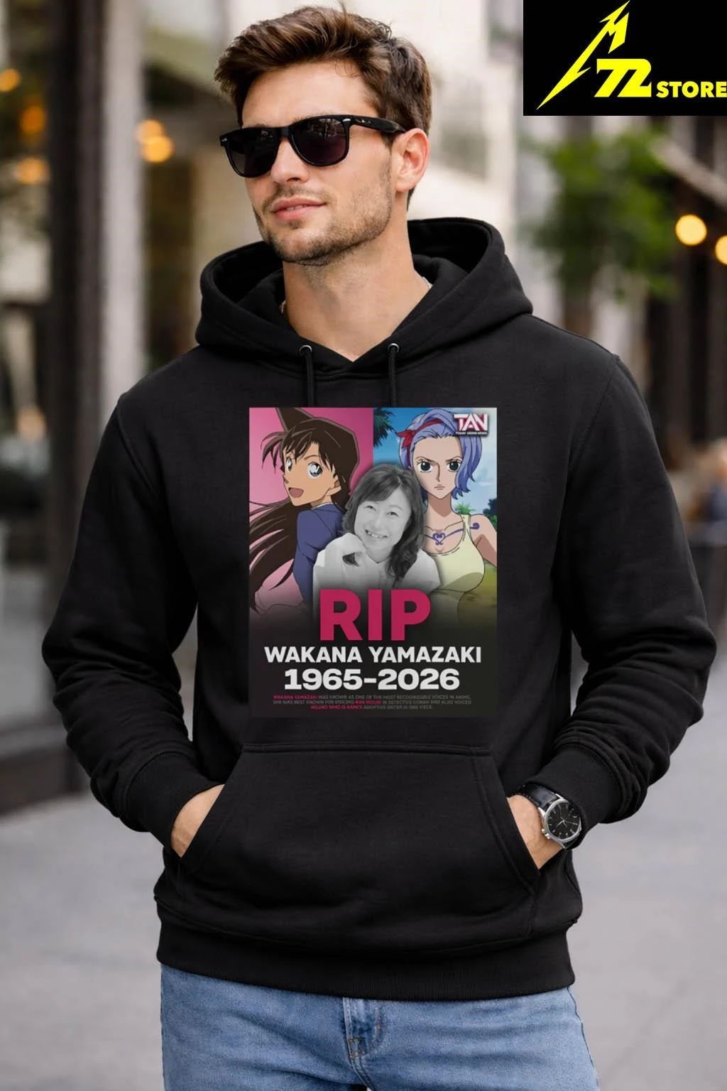 Rip Wakana Yamazaki 1966-2026 Shirt