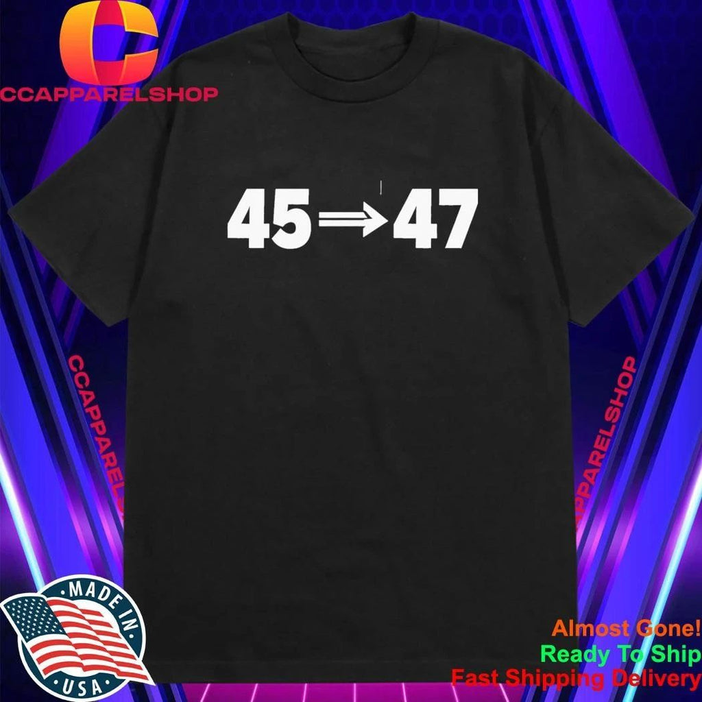 Charlie Kirk 45 47 Shirt