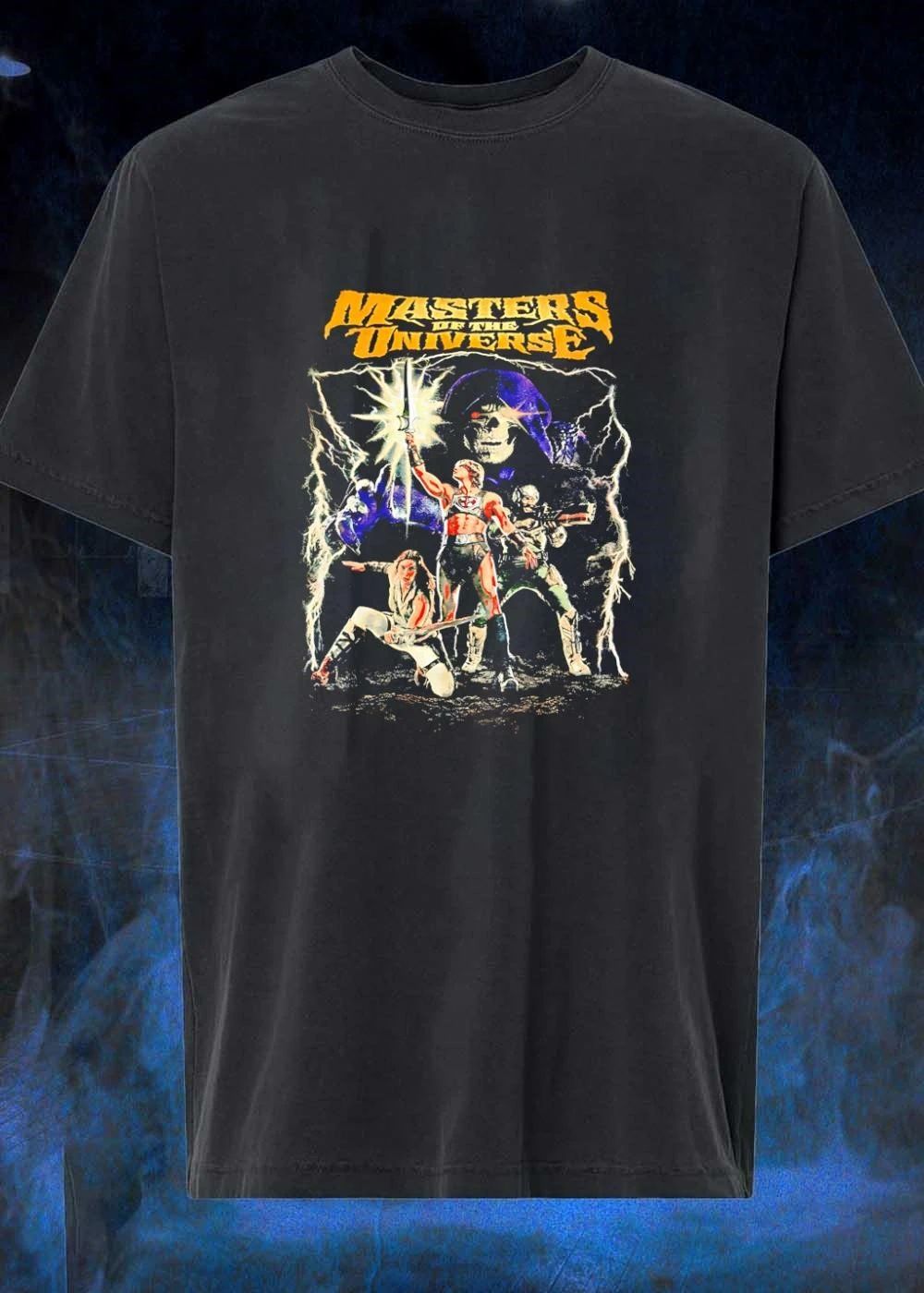Masters of the Universe He-Man Skeletor Battle Illustration T-Shirt