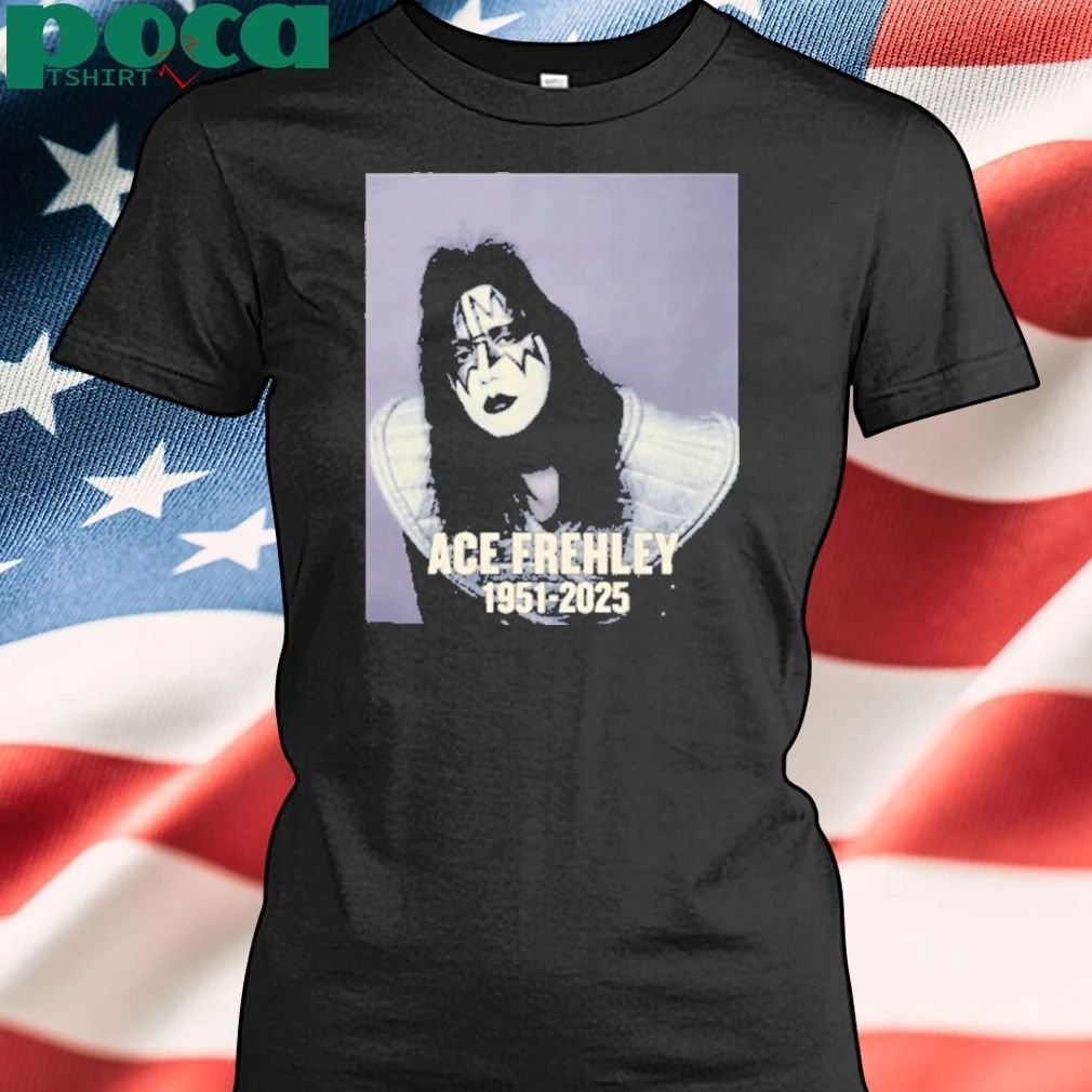 RIP Ace Frehley 1951 – 2025 poster T-Shirt