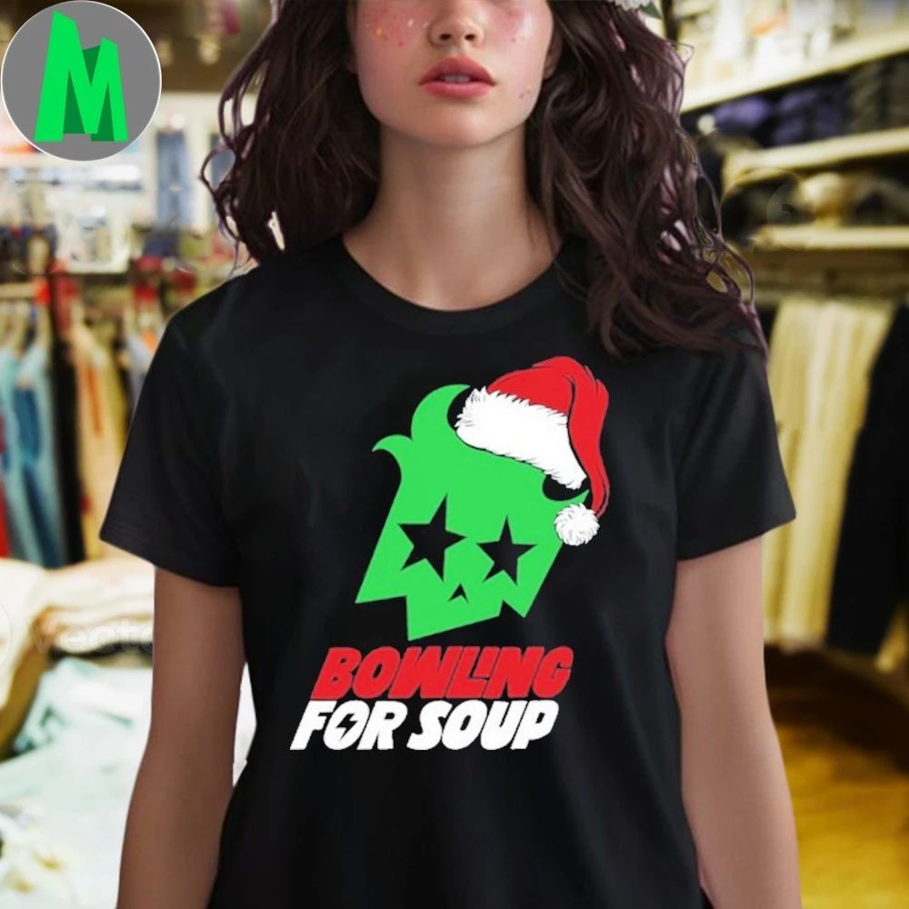 Original Bowling For Soup Christmas Jerry New Shirt