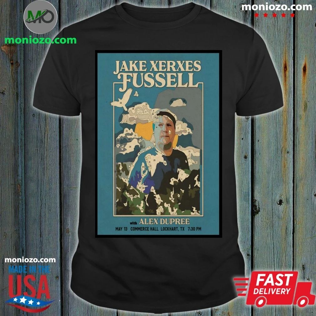 Jake Xerxes Fussell In Lockhart TX On May 13 2026 Poster Shirt