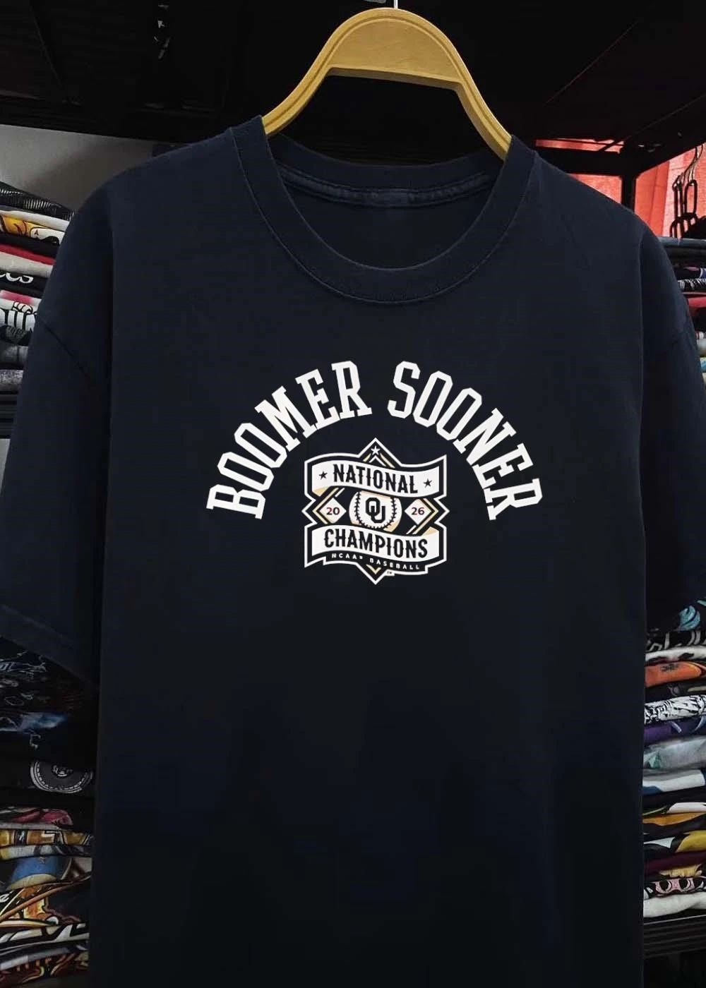 Oklahoma Sooners NCAA Baseball National Champions Boomer Sooner shirt