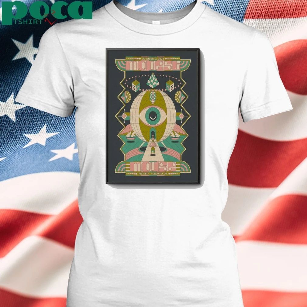 Modest Mouse 10.13.2025 Toronto ON Poster shirt