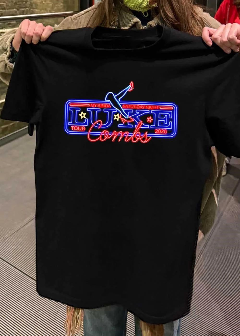 My Kinda Saturday Night Luke Combs Tour 2026 T-Shirt