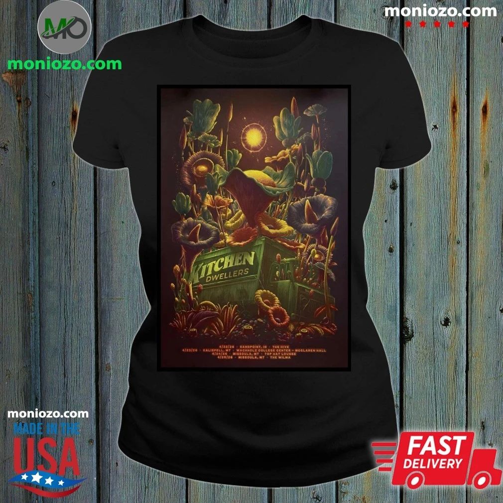 Original Kitchen Dwellers Spring 2026 Shows Poster T-Shirt