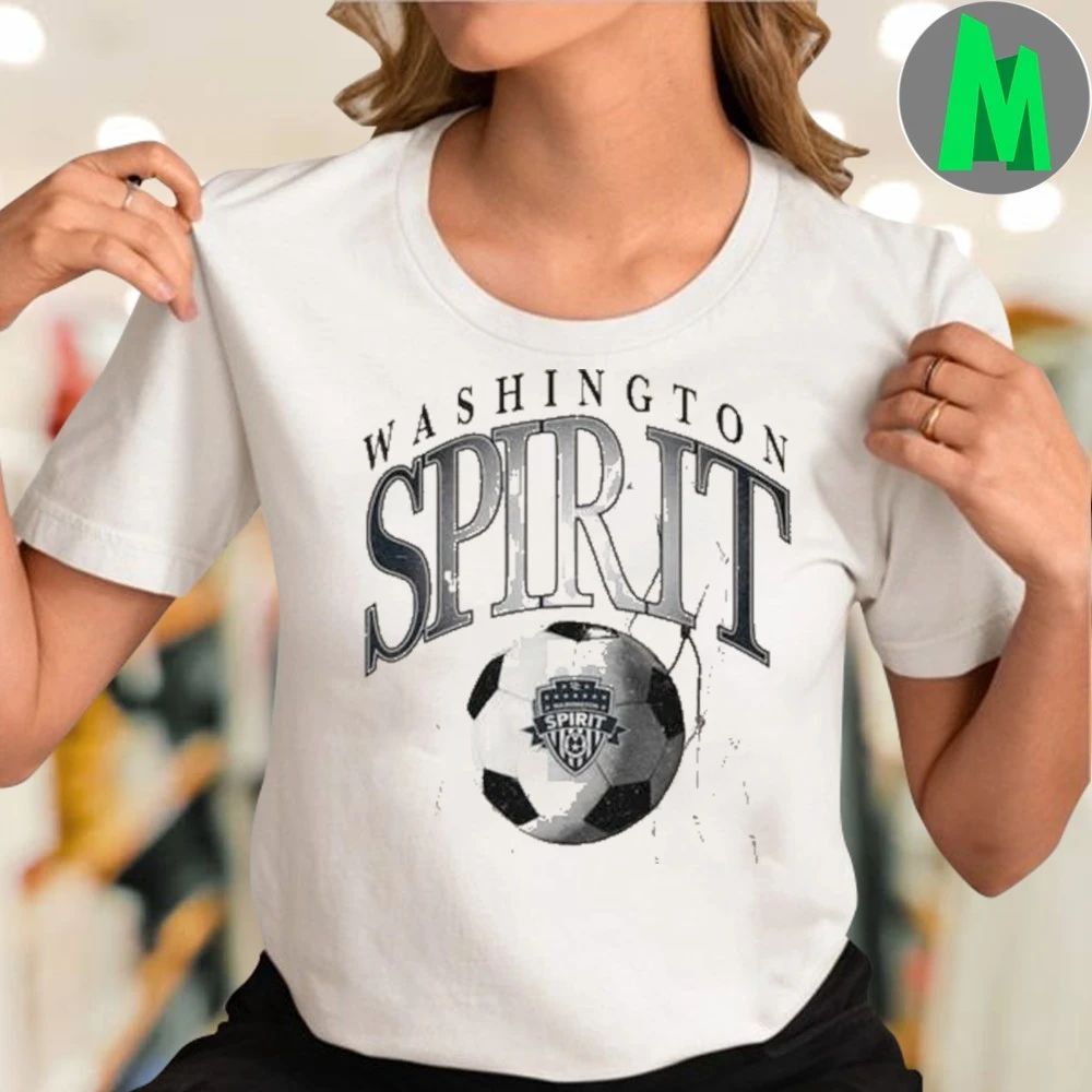 Original NWSL Washington Spirit Heavyweight Logo T-Shirt