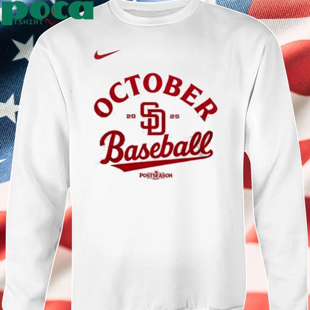 San Diego Padres Slam Diego October T-Shirt
