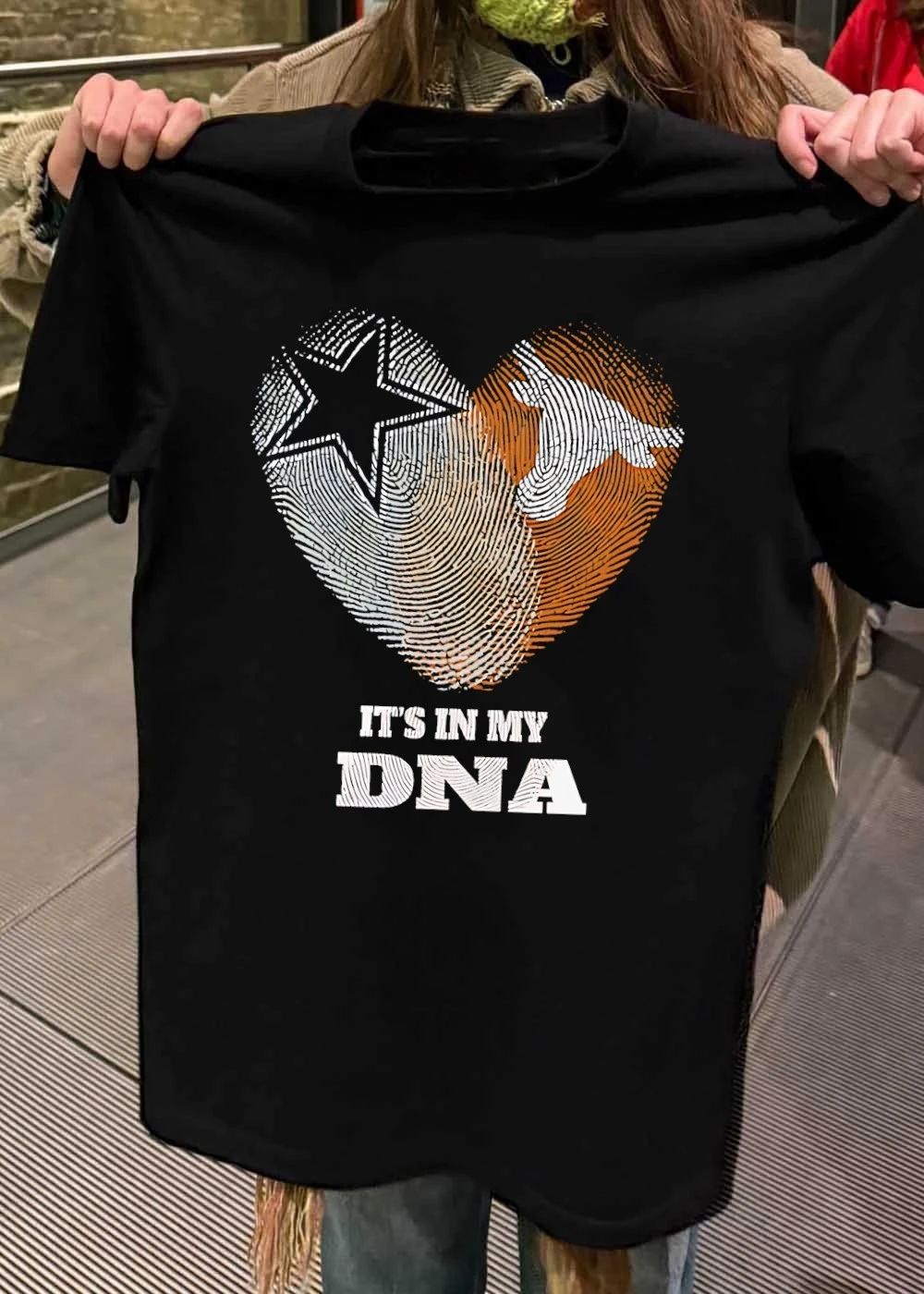 It’s in My DNA Dallas Cowboys Texas Longhorns T-Shirt