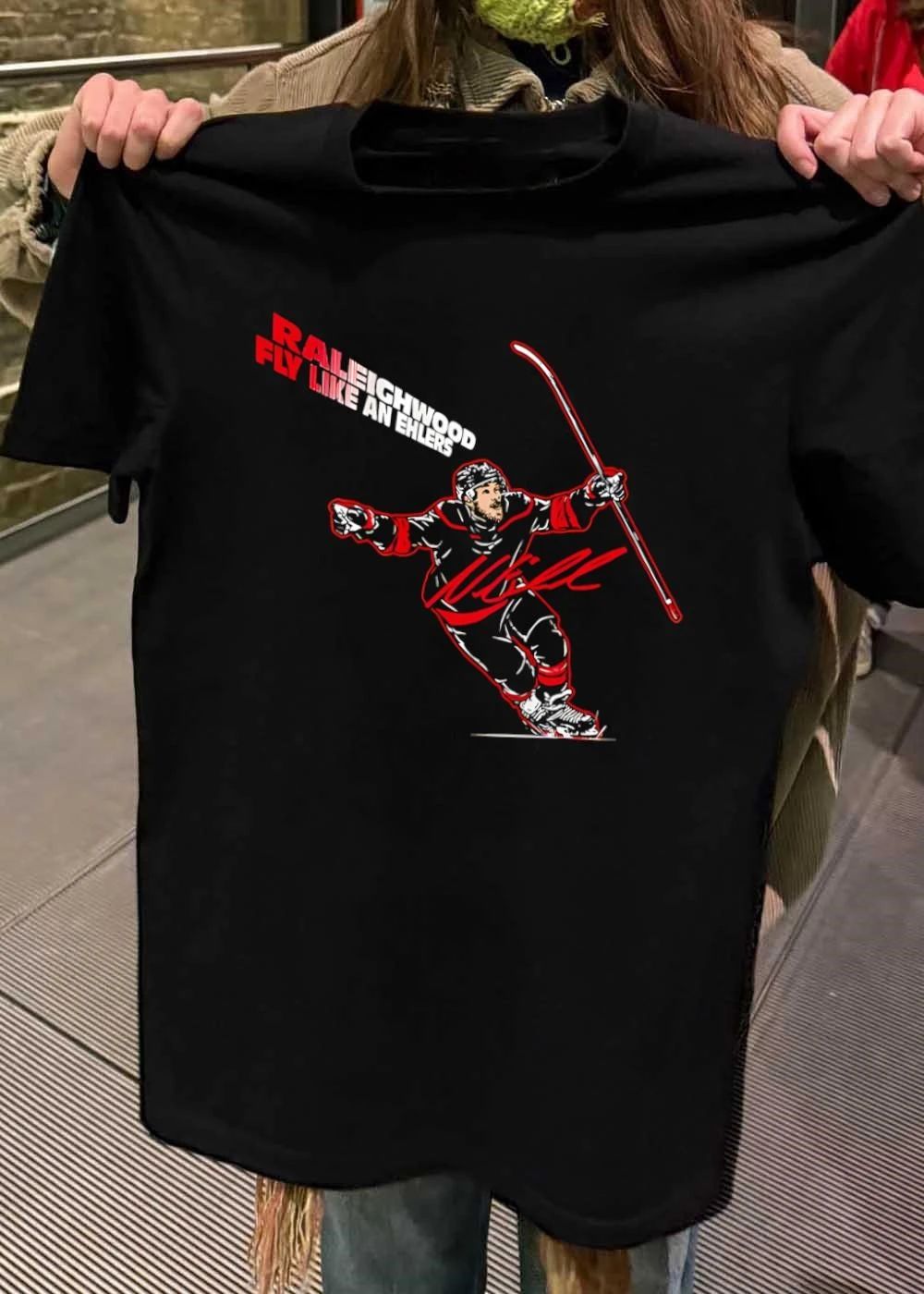 Raleighwood Fly Like An Ehlers Hockey Shirt