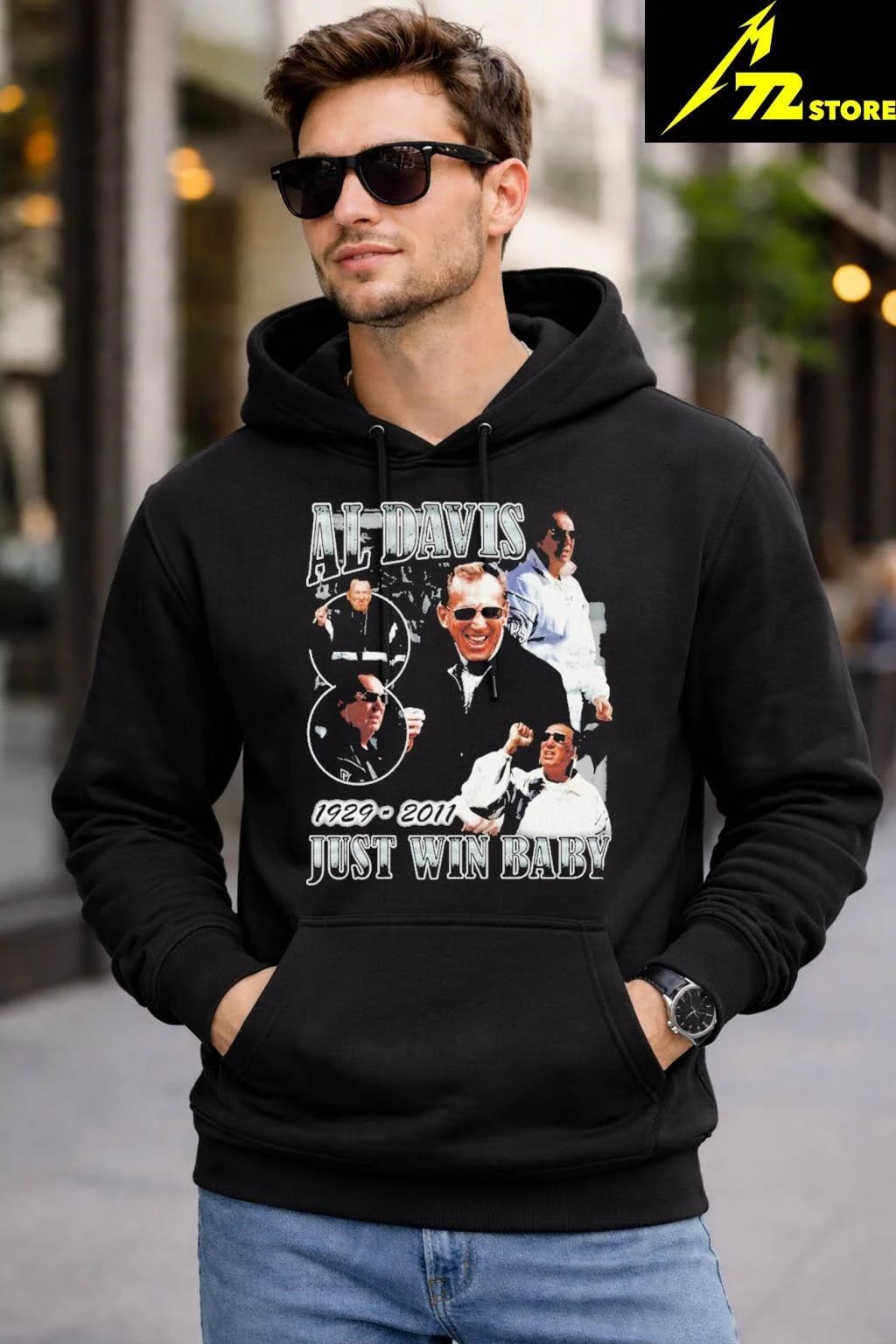 Tj Leota Al Davis 1929 2011 Just Win Baby Shirt