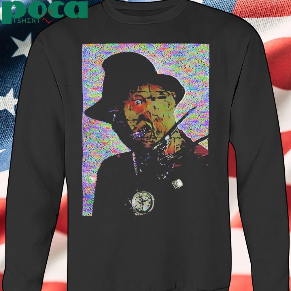 Freddy Bling Graphic Horror Halloween T-Shirt