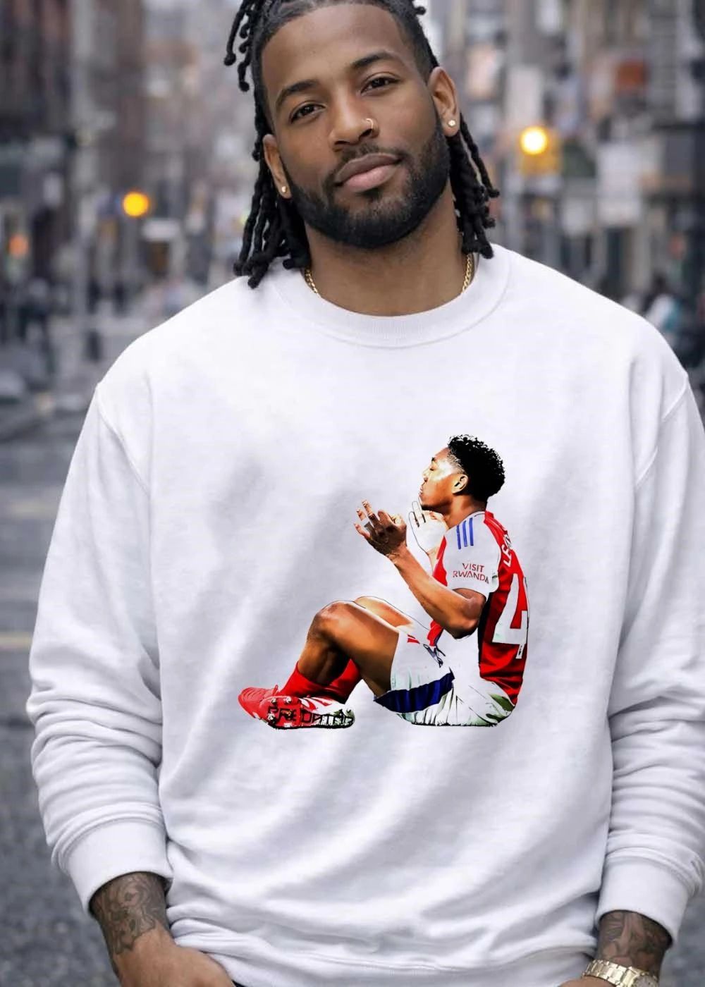 VISIT RWANDA PREDATOR Arsenal Shirt