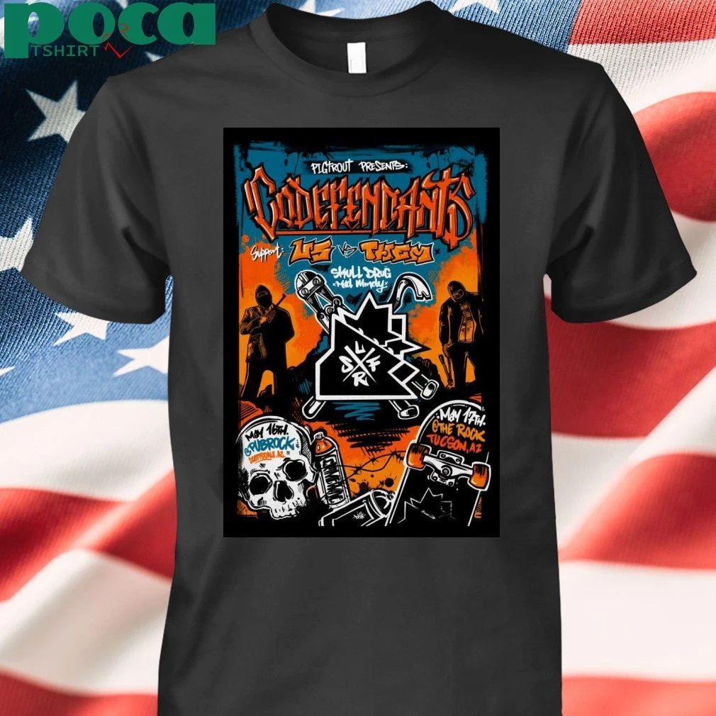 Codefendants Arizona Shows May 16-17 2026 Poster T-shirt