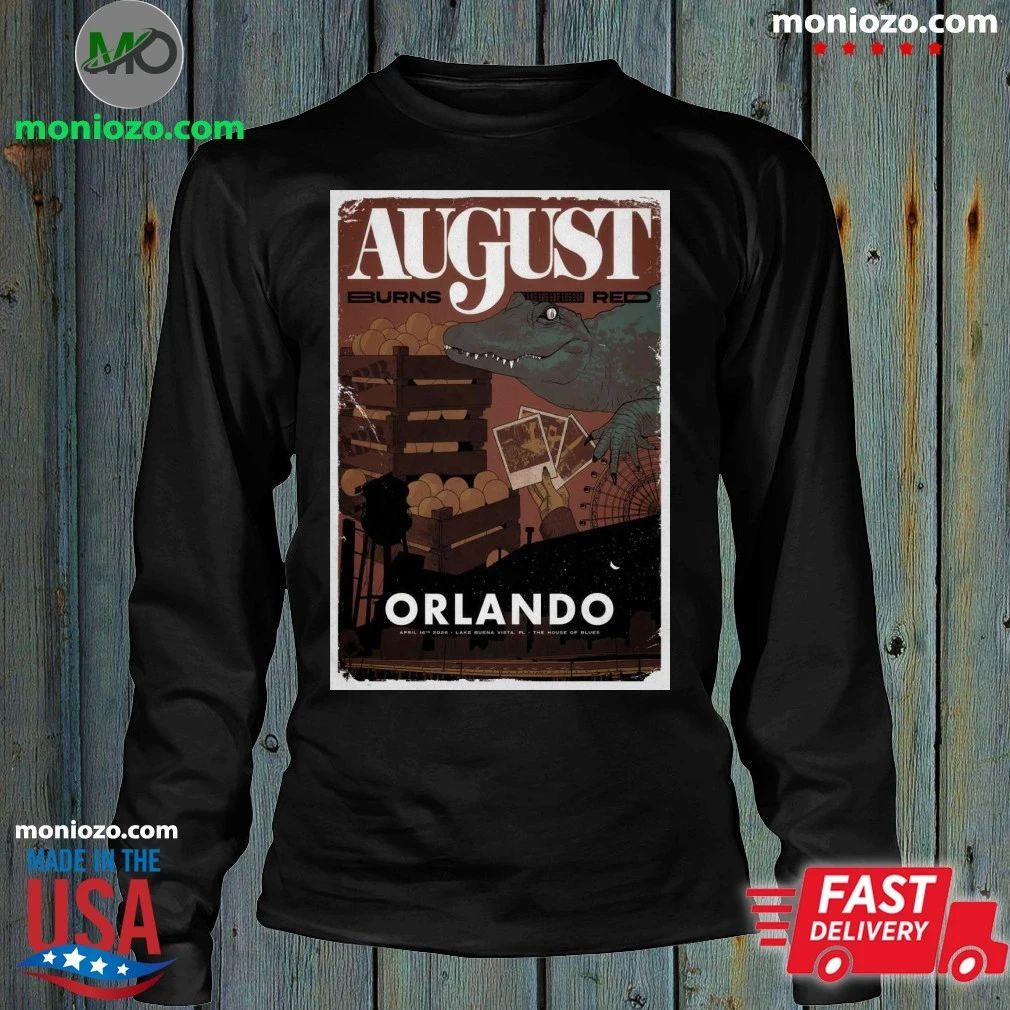 August Burns Red House of Blues Orlando, FL 4.16.2026 Poster Shirt