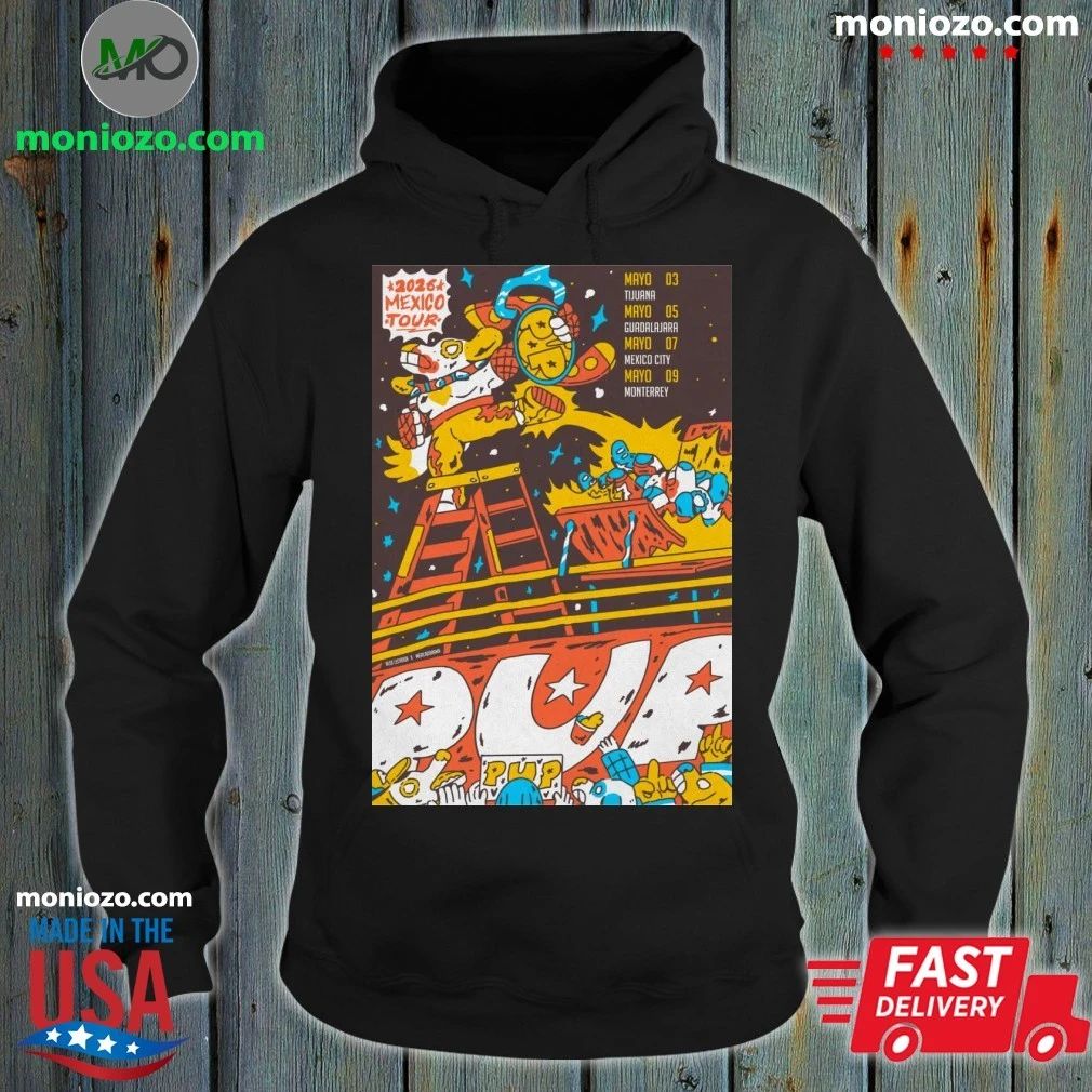 PUP Mexico Tour 2026 Poster Shirt