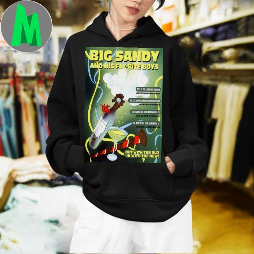 Big Sandy Dec 31 2025 NYE San Francisco CA Poster Shirt