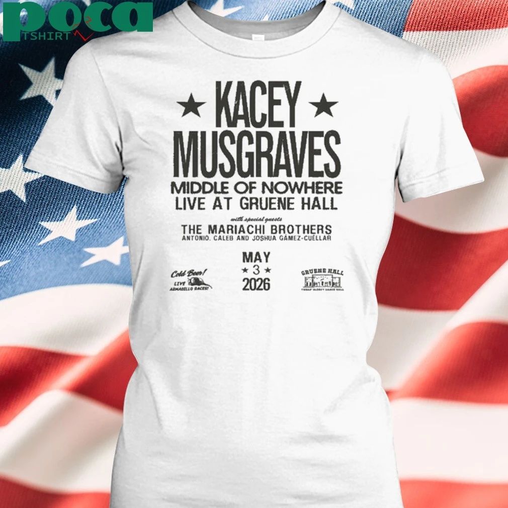 Kacey Musgraves New Braunfels Tour May 3 2026 Limited shirt