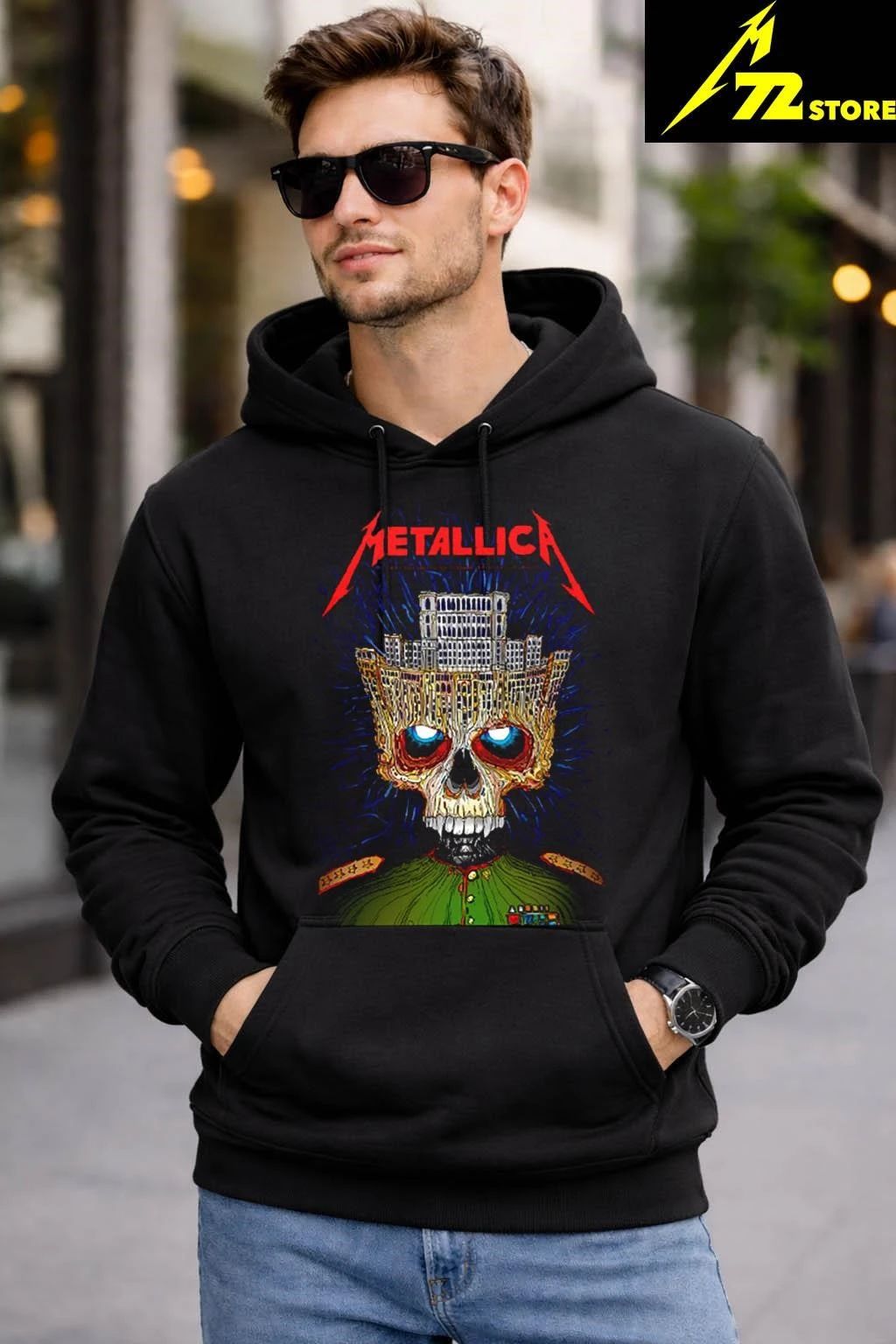 Metallica M72 Bucharest Romania At Arena Nationala Bucharest On May 13 2026 M72 World Tour 2026 Art By Matei Apostolescu Shirt