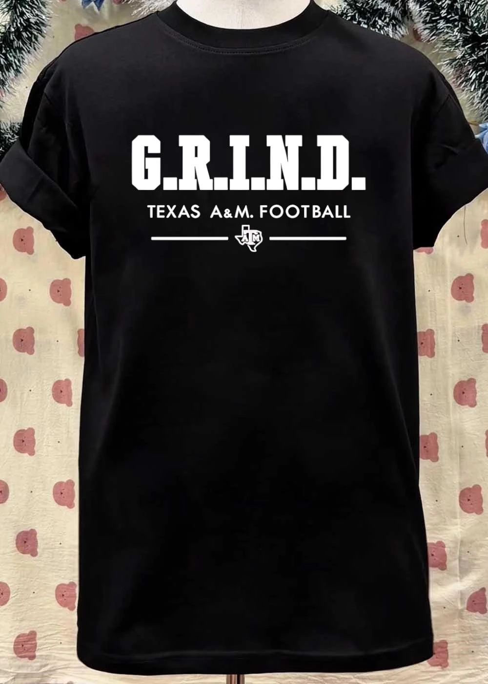 G.R.I.N.D Texas A&M Football shirt