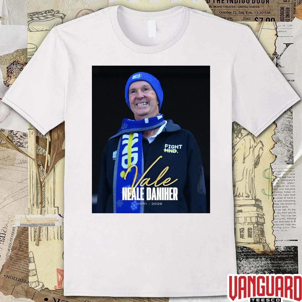 Vale Neale Daniher 1961 – 2026 AFL Poster t-shirt