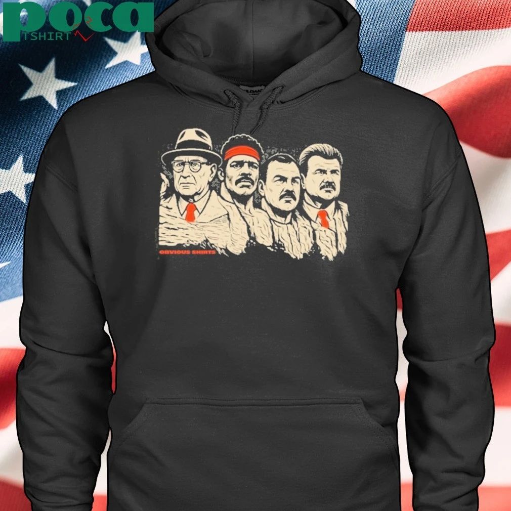 Chicago Football Legends Mount Rushmore T-shirt