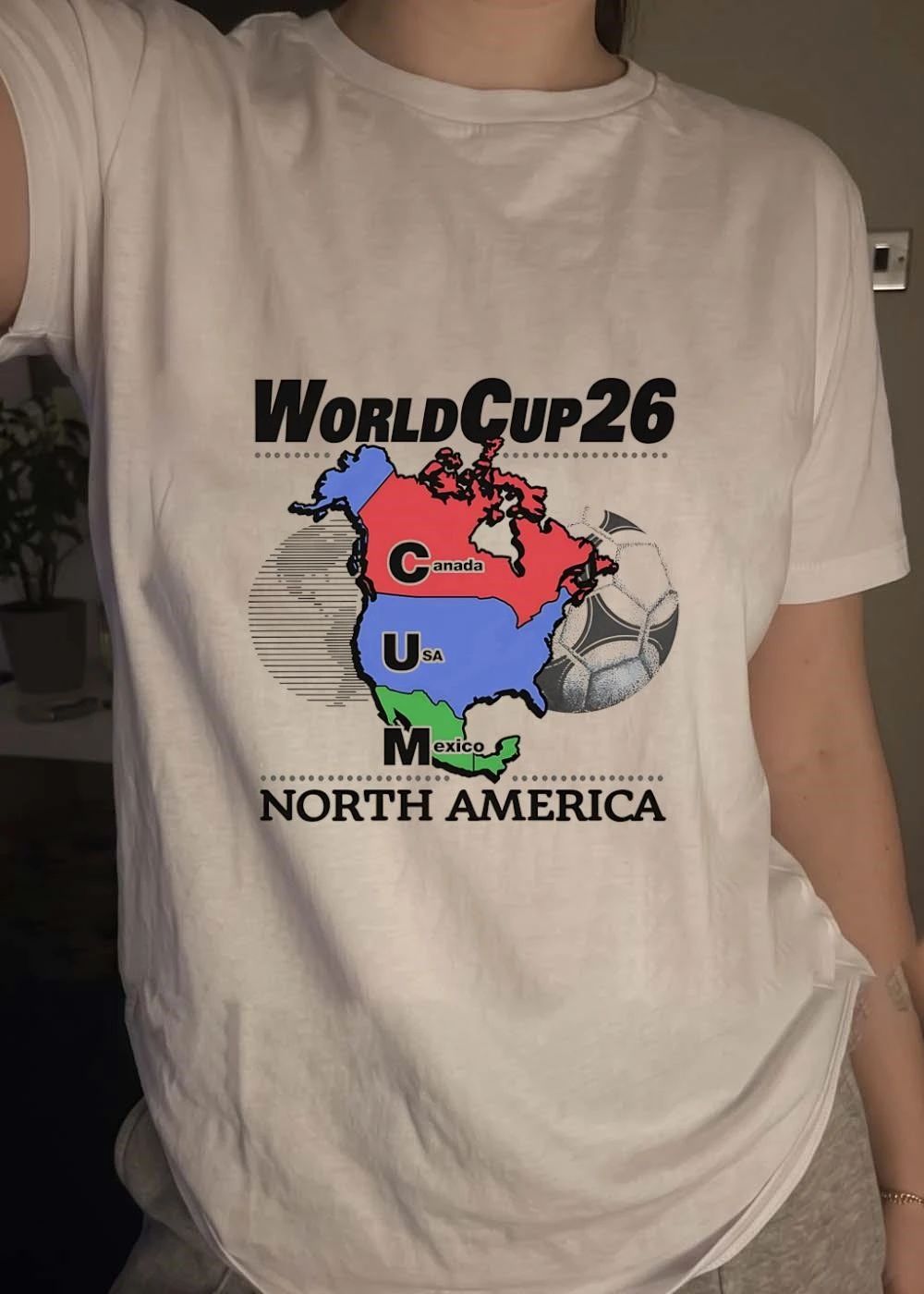 World Cup 26 North America Canada USA Mexico Soccer shirt