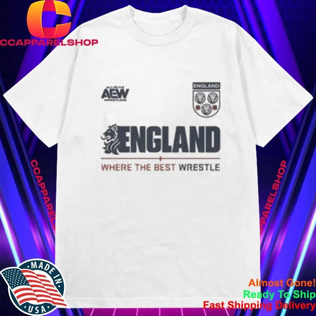 AEW Tournament Soccer Collection England Shirt