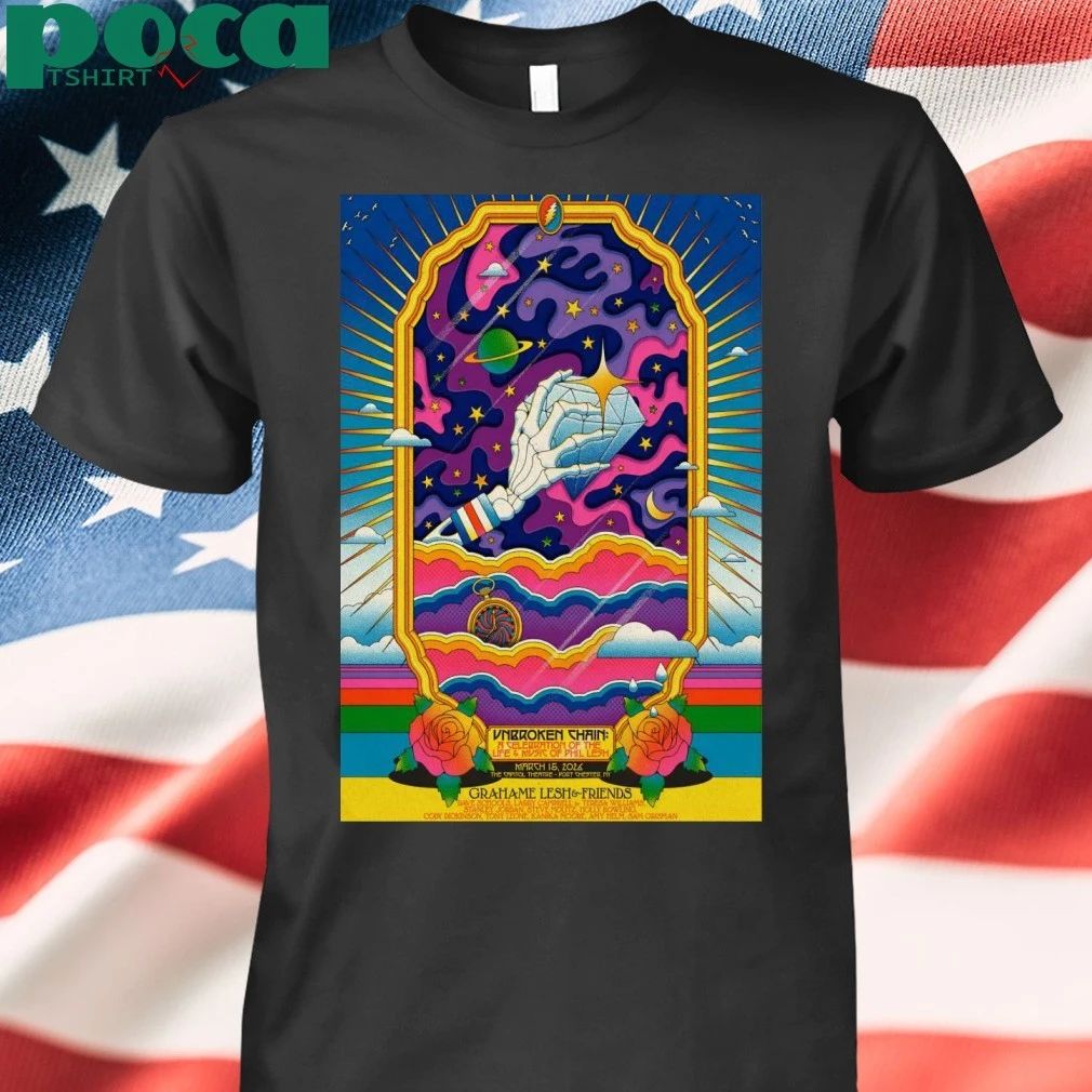 Grahame Lesh And Friends Port Chester NY 3 15 2026 Poster T-shirt