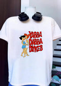 Yabba Dabba Dykes Betty and Wilma Flintstone T-Shirt