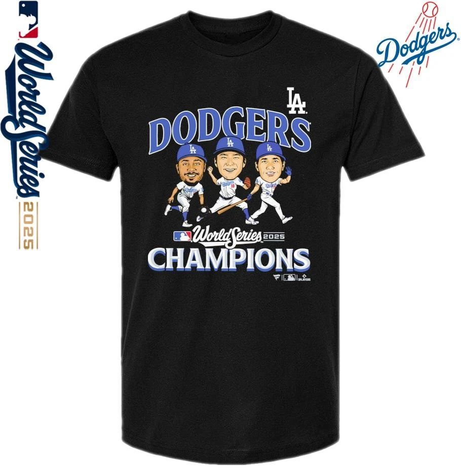 Los Angeles Dodgers 2025 World Series Champions Appeal Play T-Shirt
