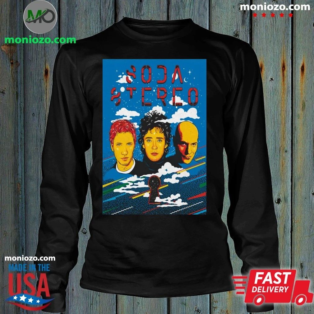 Soda Stereo Ecos 2026 Poster Shirt