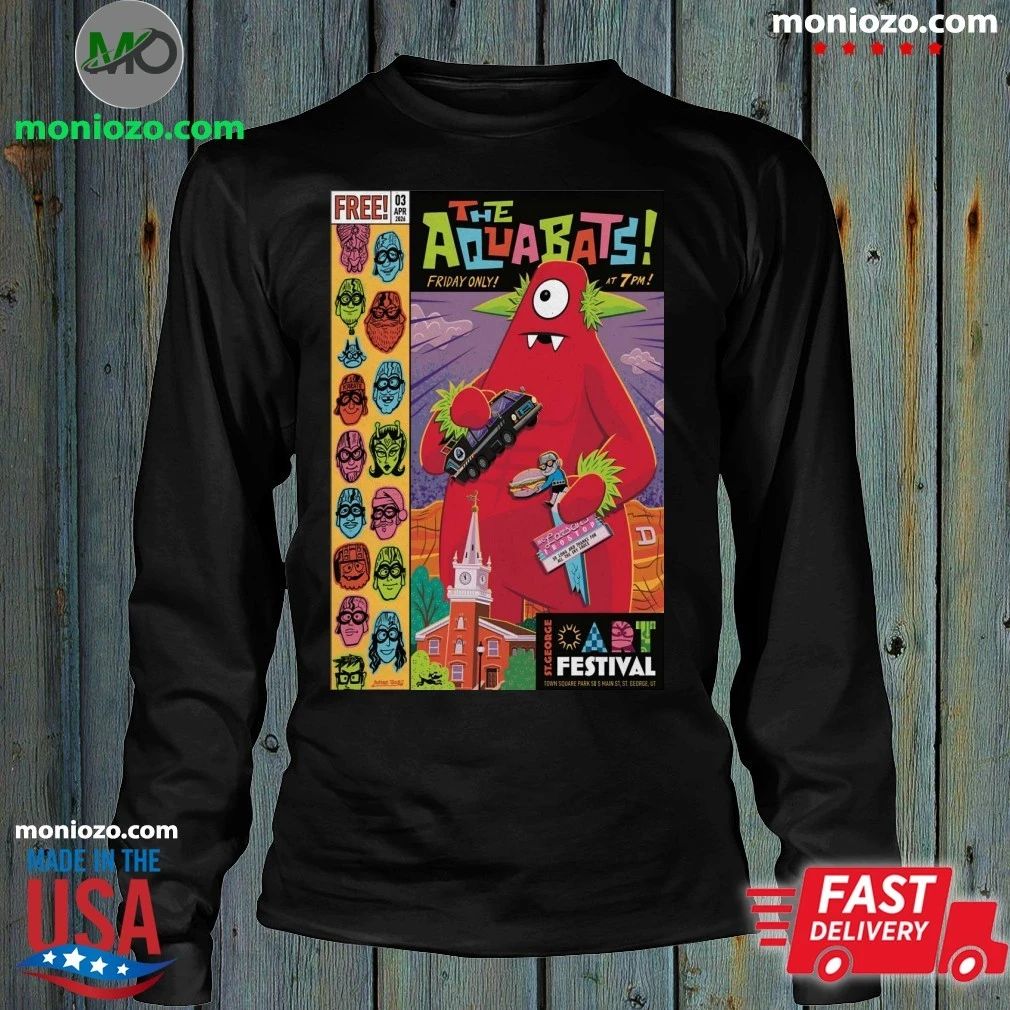 THE AQUABATS! St. George Art Festival In St. George UT Apr 3 2026 Poster Shirt