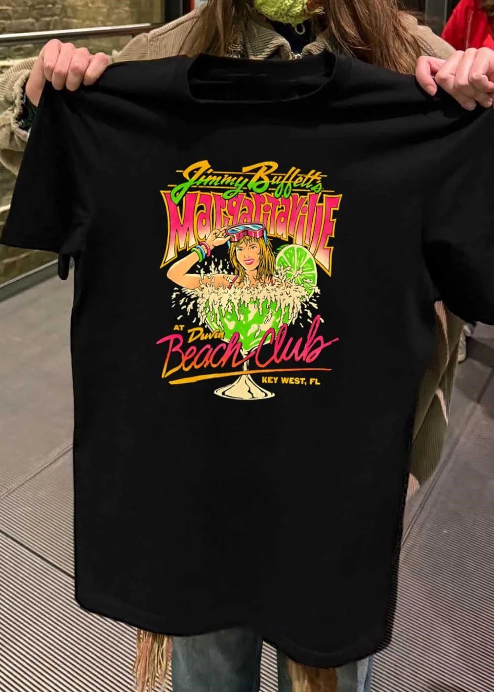 Jimmy Buffett’s Margaritaville At Duvin Beach Club Key West Florida Girl Drink shirt