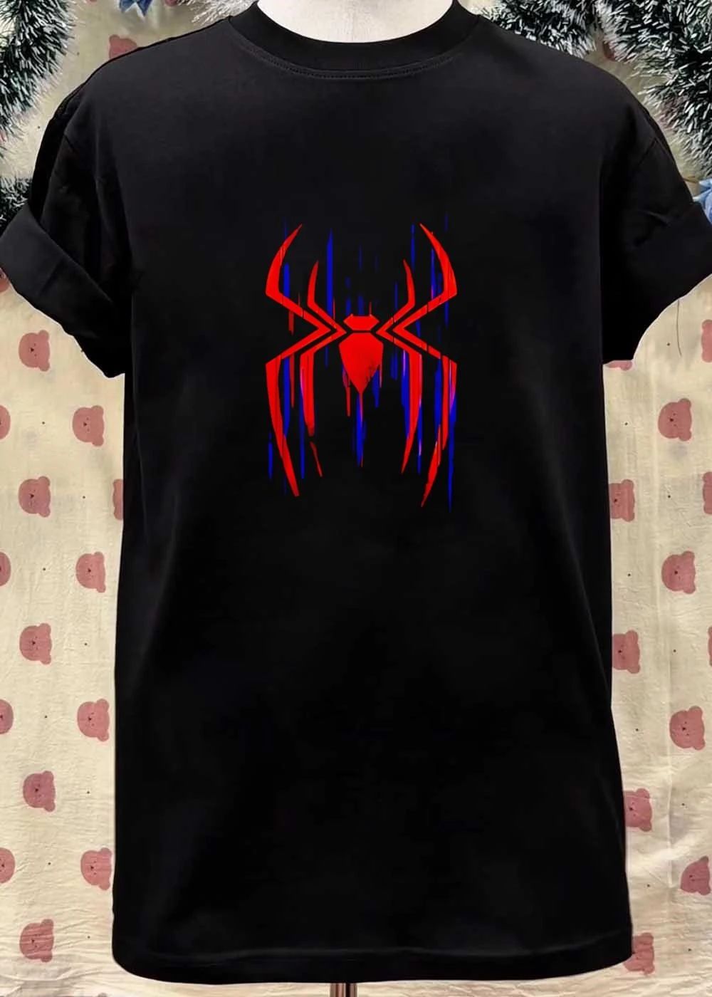 Spider-Man Miles Morales Glitch Logo T-Shirt