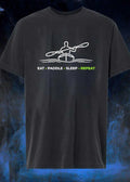 Eat Paddle Sleep Repeat Kayaking Watersports Enthusiast 2026 Summer Adventures Shirt