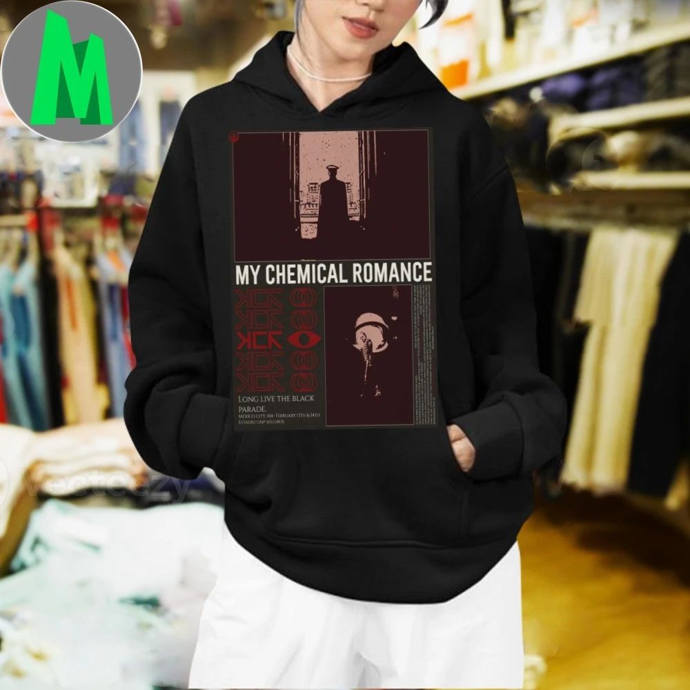 My Chemical Romance Mexico City Feb 13-14 2026 Poster Shirt