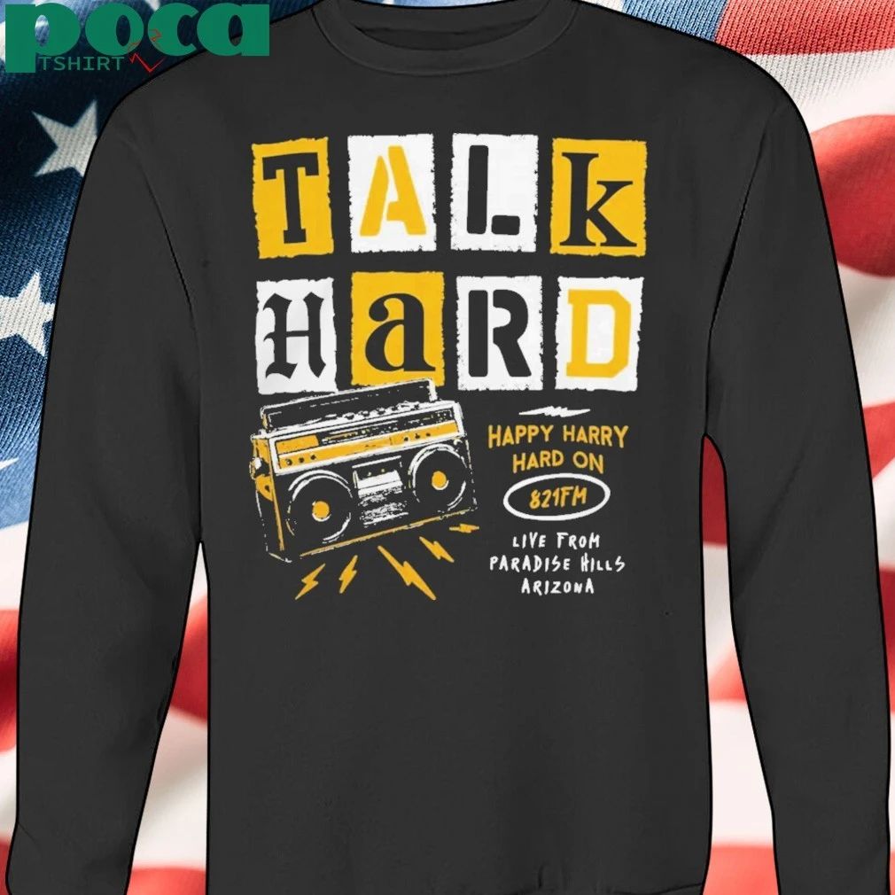 Talk Hard Pump Up The Volume Retro Radio 92 7 FM T-Shirt