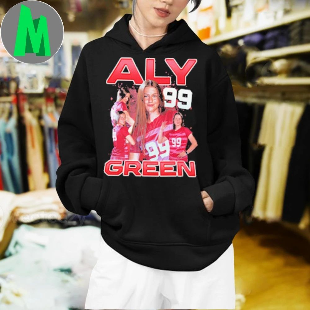 Number 99 Aly Green Shirt