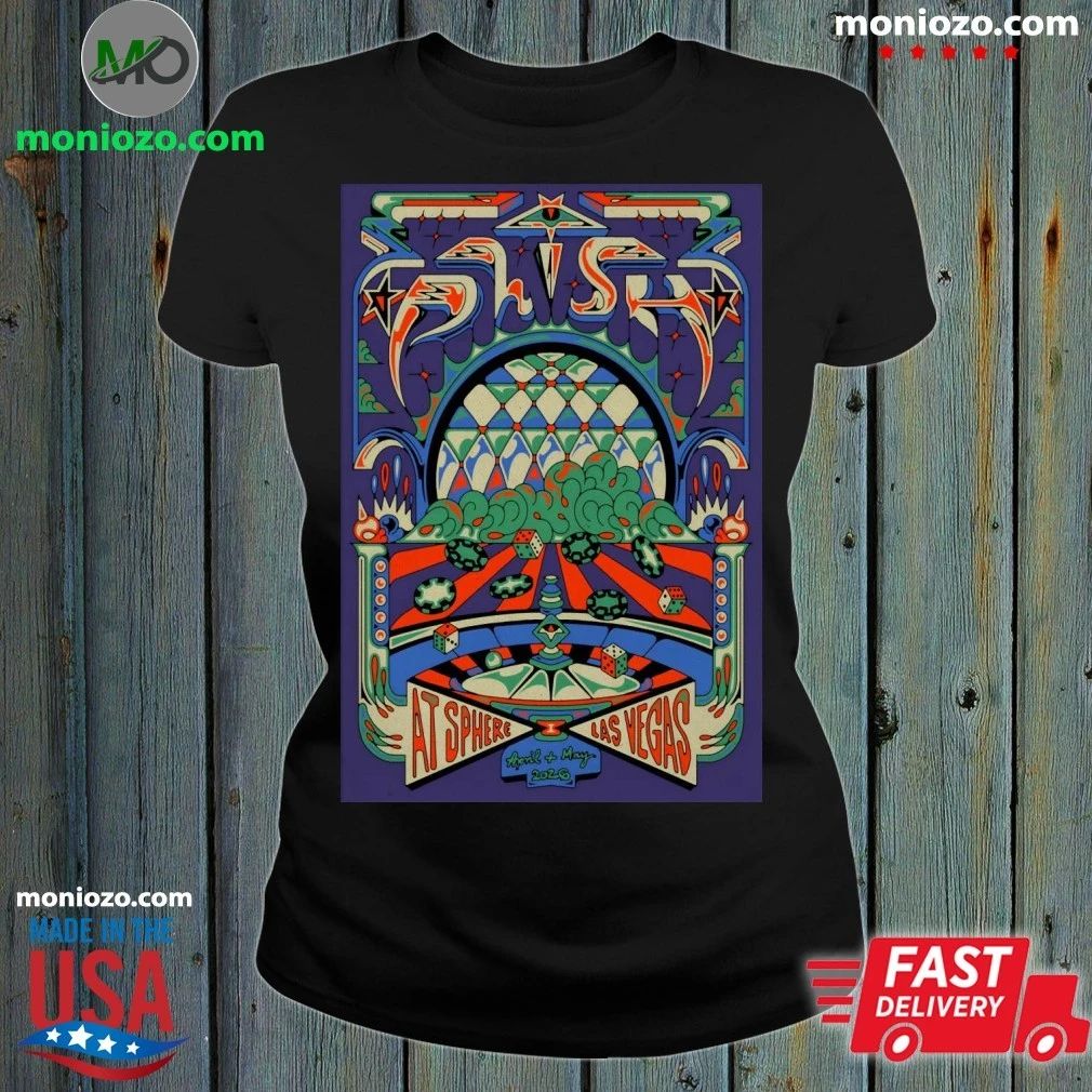 Phish Sphere April May 2026 Shows Poster Shirt