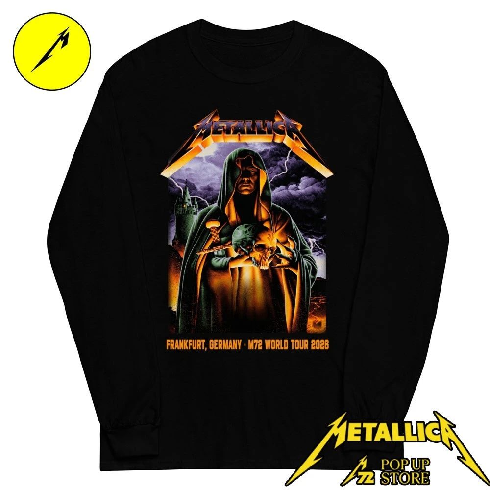 Metallica M72 Frankfurt Limited Poster Edition Night 1 At Deutsche Bank Park In Frankfurt DE On May 22 2026 Master Of Frankfurt Shirt