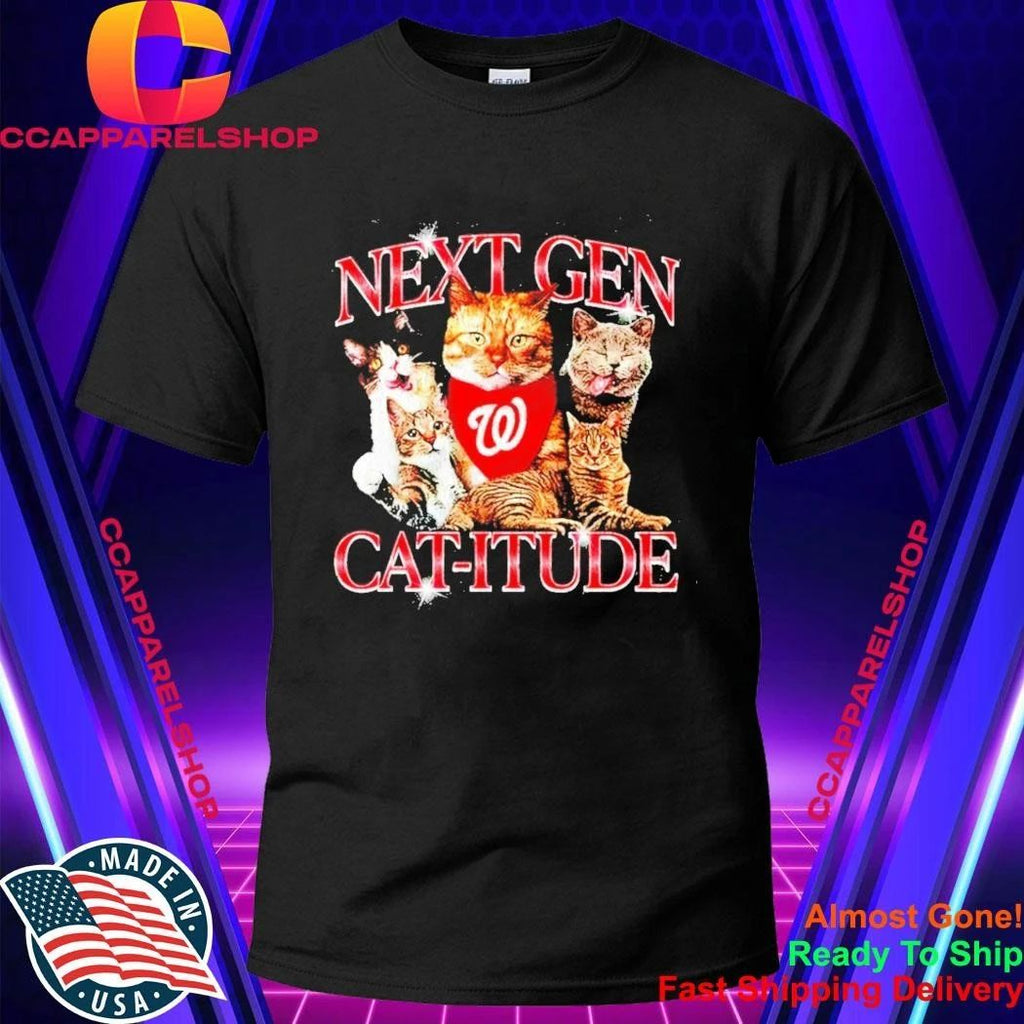 Nationals Caturday Next Gen Catitude 2026 Shirt